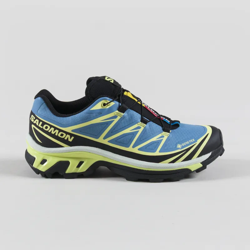 Salomon Womens XT-6 GORE-TEX Shoes Niagara Sunny Lime Black-2