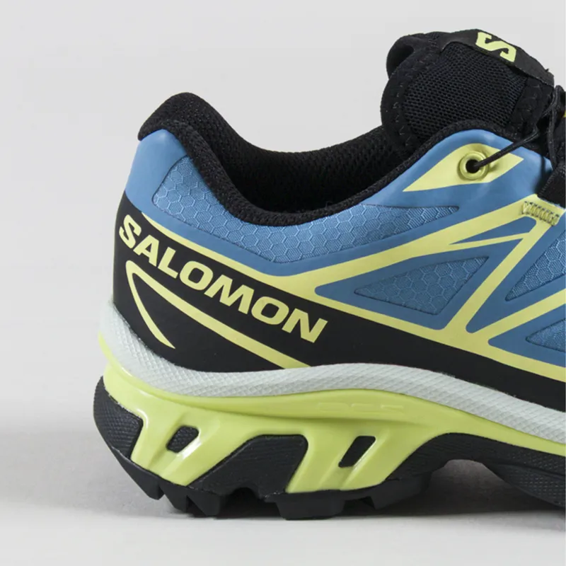 Salomon Womens XT-6 GORE-TEX Shoes Niagara Sunny Lime Black-4