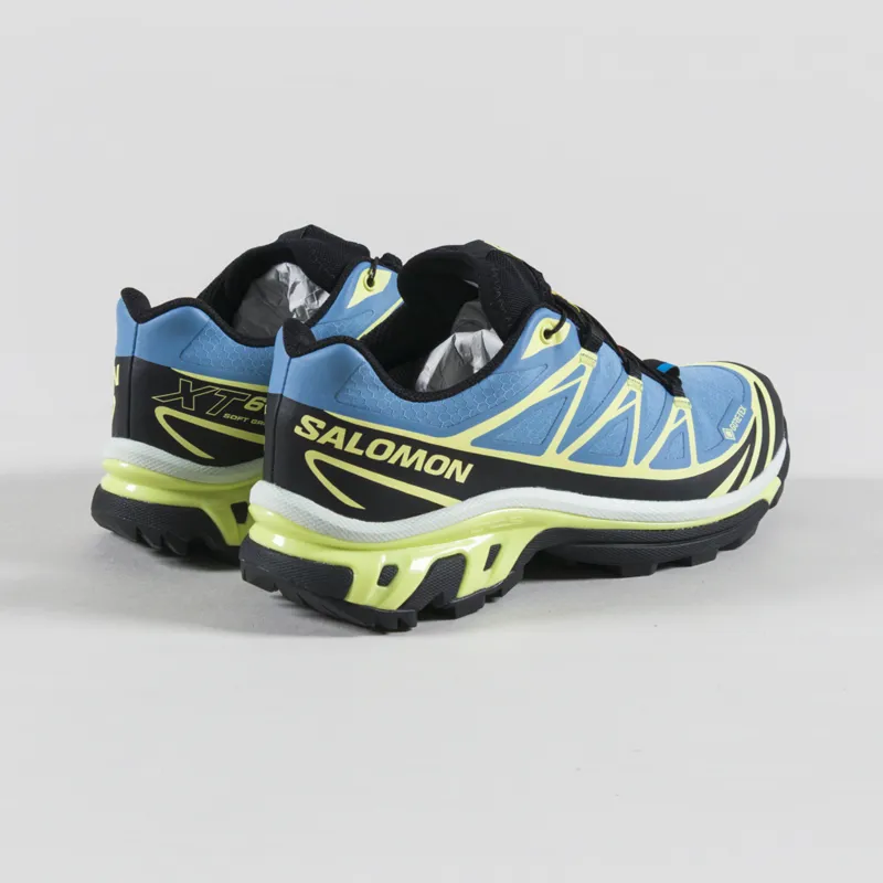 Salomon Womens XT-6 GORE-TEX Shoes Niagara Sunny Lime Black-1