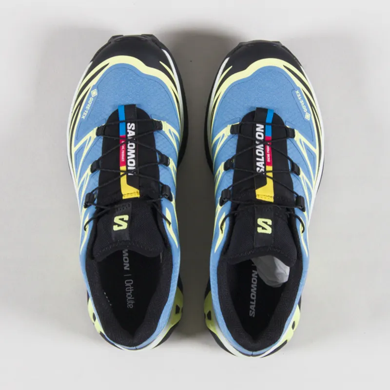 Salomon Womens XT-6 GORE-TEX Shoes Niagara Sunny Lime Black-6
