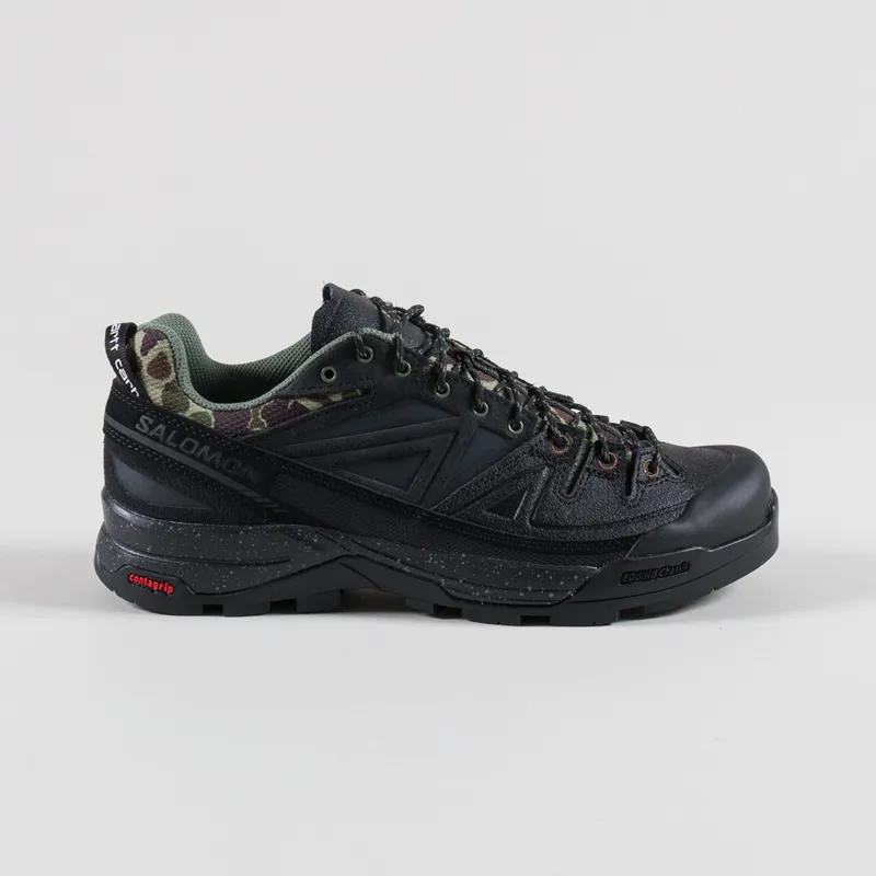 Salomon x Carhartt WIP X-ALP Shoes Black-2
