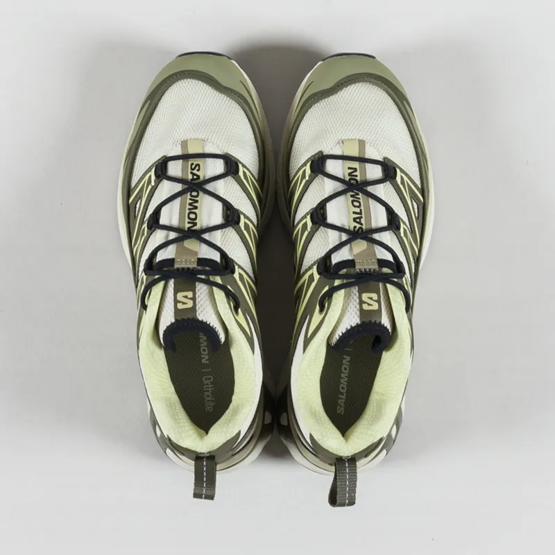 Salomon Womens XT-6 Expanse Shoes Almond Milk Olive Night Dusty Yellow-6