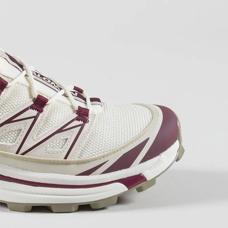 Salomon Womens XT-6 Expanse Shoes Vanilla Ice Marron Banner Almond Milk-5