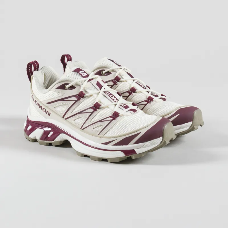 Salomon Womens XT-6 Expanse Shoes Vanilla Ice Marron Banner Almond Milk