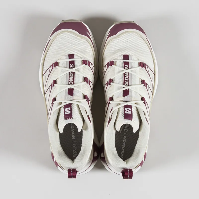 Salomon Womens XT-6 Expanse Shoes Vanilla Ice Marron Banner Almond Milk-6