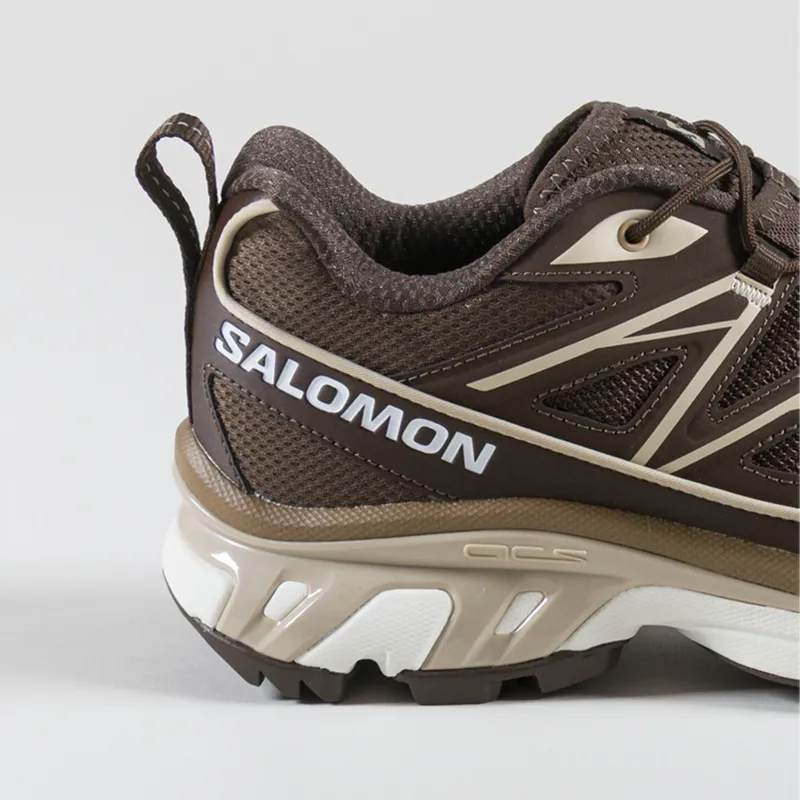 Salomon XT-6 Expanse Shoes Earth Brown White Pepper Coyote Brown-4