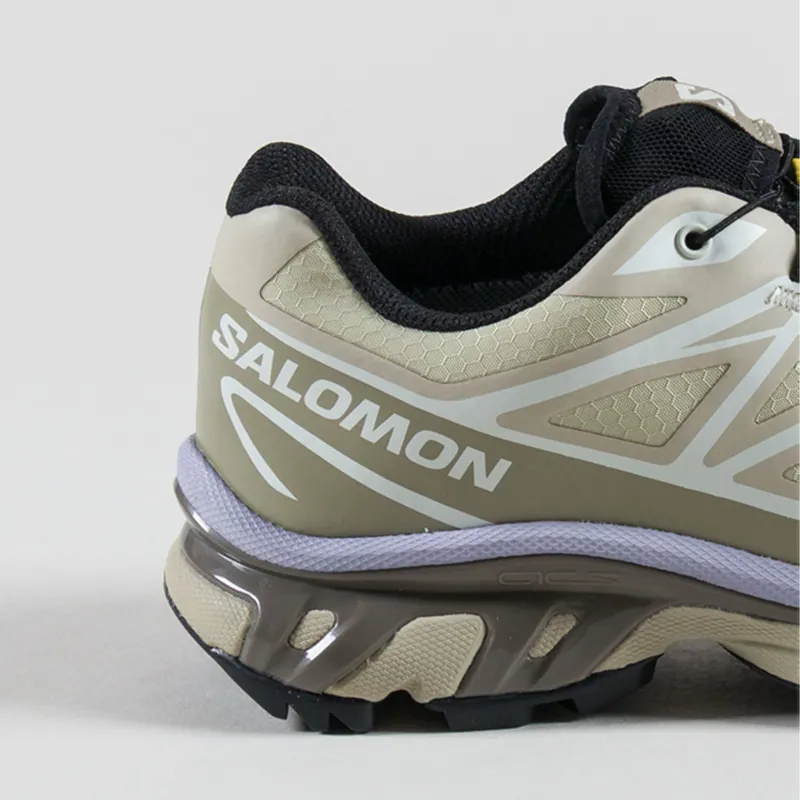 Salomon Womens XT-6 GORE-TEX Shoes Eucalyptus Silver Sage Cosmic Sky-4