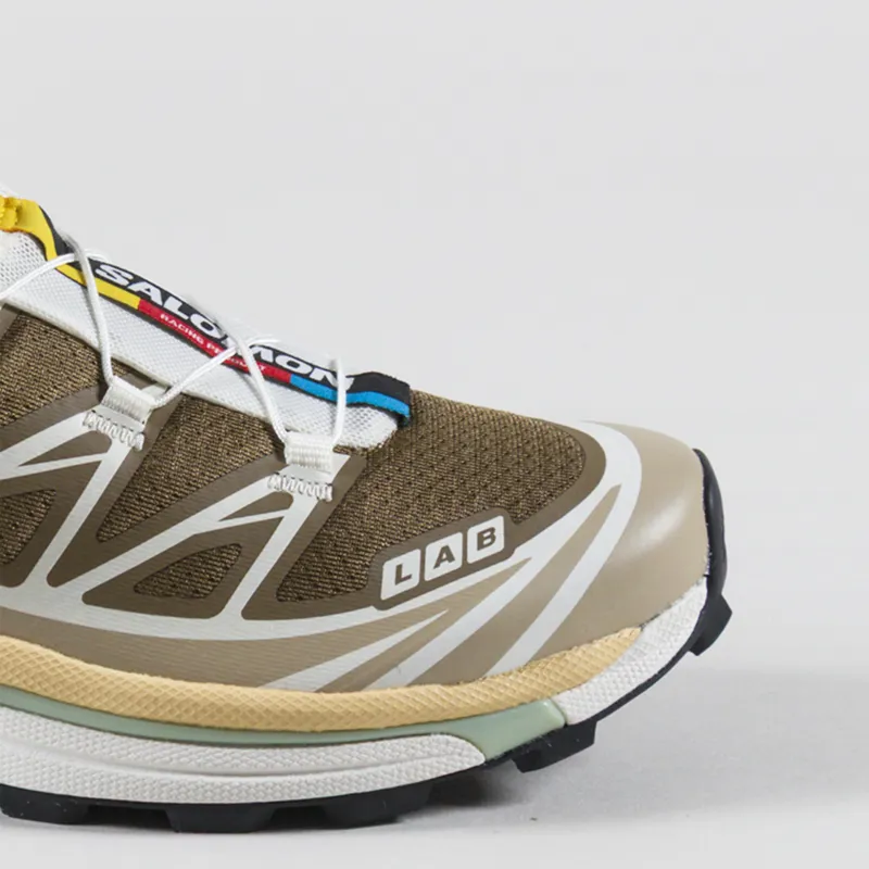 Salomon Womens XT-6 Shoes Coyote Brown Safari Sahara Sun-5