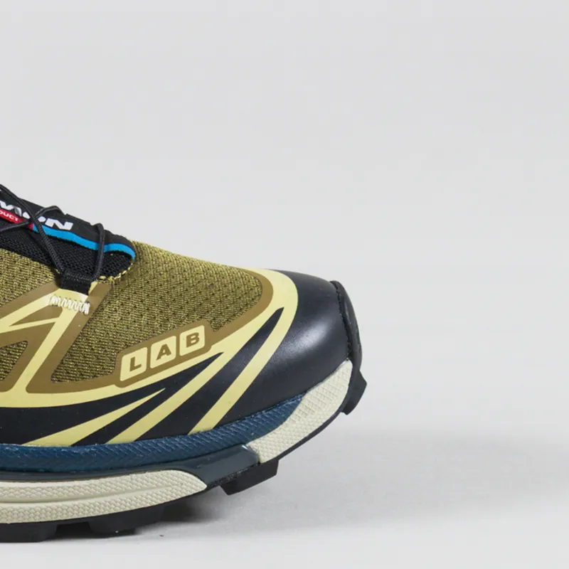 Salomon XT-6 Shoes Brilliant Olive Dark Navy Dark Slate-5