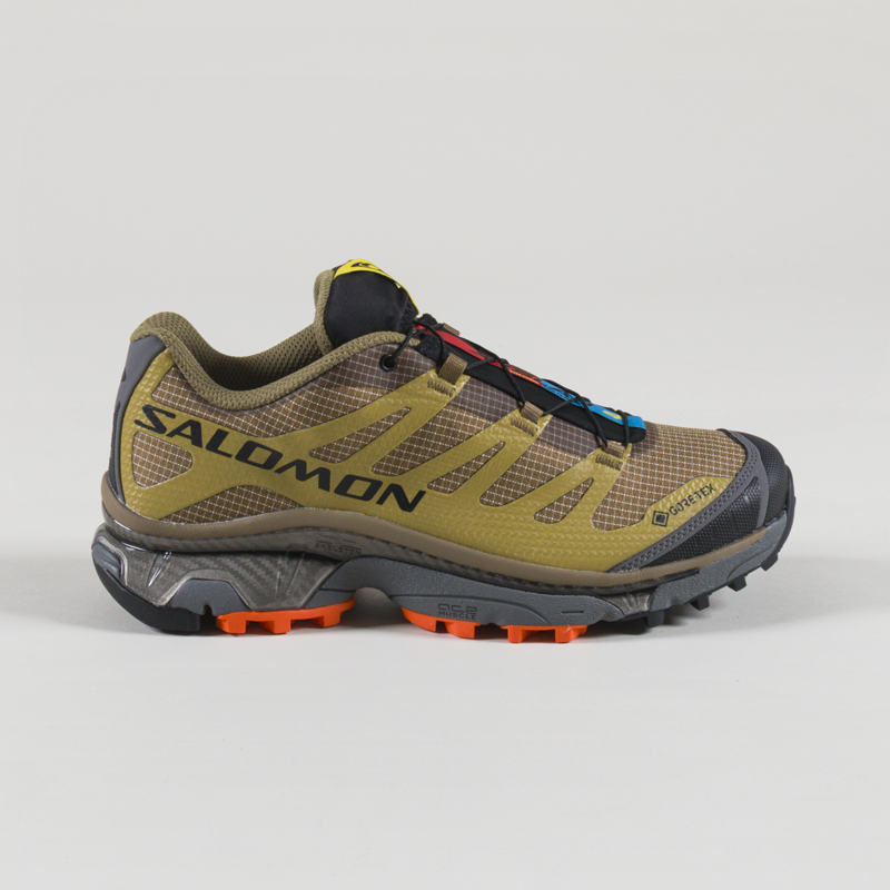 Salomon XT-4 OG GORE-TEX Shoes Coyote Brown Willow Dragon Fire-2