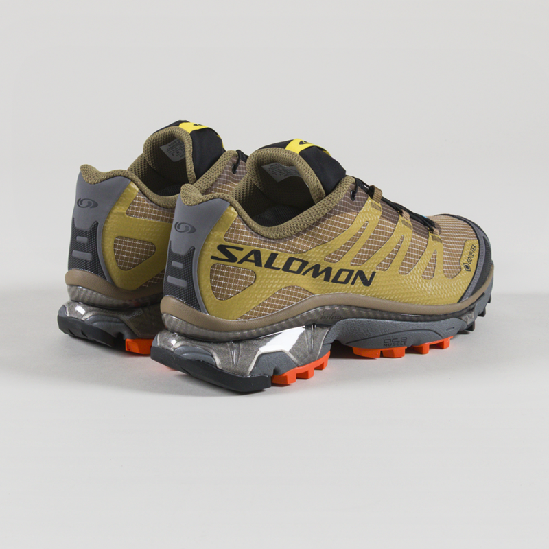 Salomon XT-4 OG GORE-TEX Shoes Coyote Brown Willow Dragon Fire-1