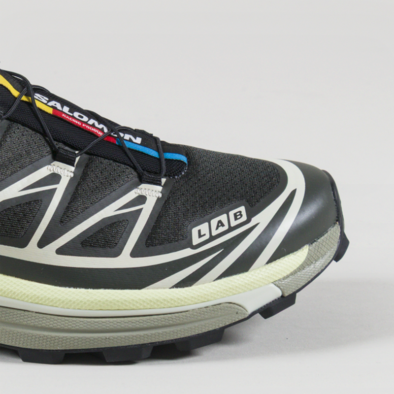 Salomon XT-6 Shoes Peat Icicle Lime Cream-5