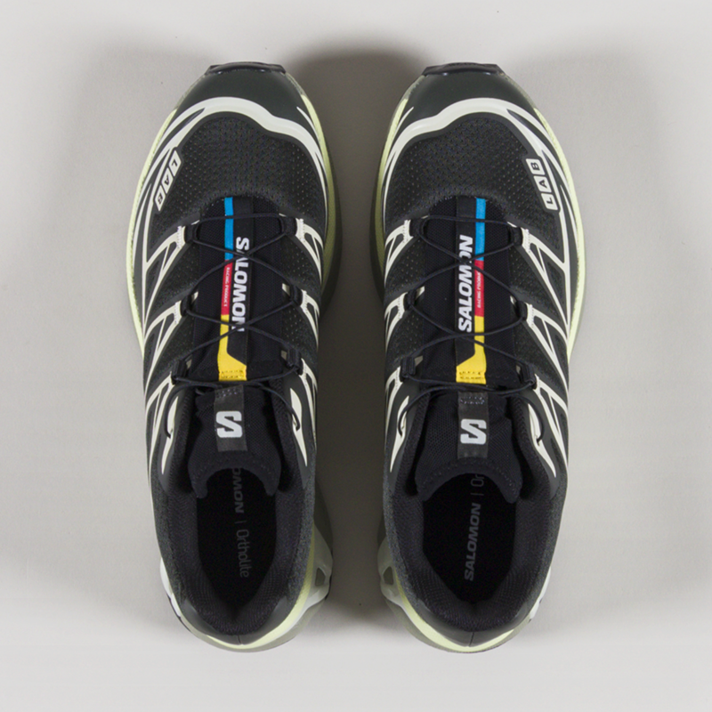 Salomon XT-6 Shoes Peat Icicle Lime Cream-6