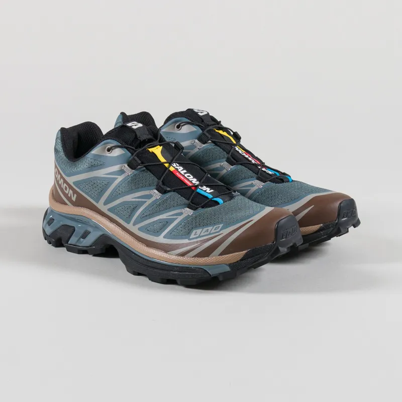 Salomon XT-6 Shoes Stormy Weather Mustang