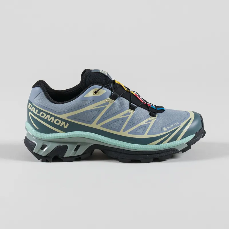 Salomon Womens XT-6 GORE-TEX Shoes Tradewinds Stormy Weather-2