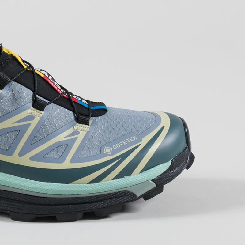 Salomon Womens XT-6 GORE-TEX Shoes Tradewinds Stormy Weather-5