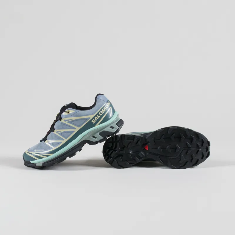 Salomon Womens XT-6 GORE-TEX Shoes Tradewinds Stormy Weather-3