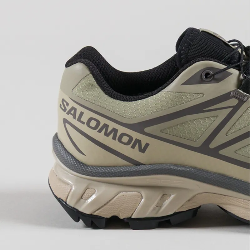 Salomon Womens XT-6 GORE-TEX Shoes White Pepper Silver Sage-4