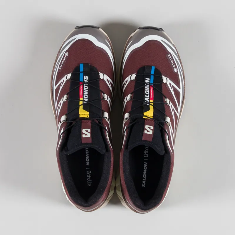 Salomon XT-6 GORE-TEX Shoes Bitter Chocolate Iron Vanilla Ice-6