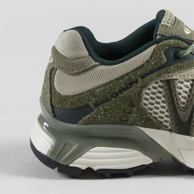 Salomon Womens XT-Whisper Embroidery Shoes Green Eucalyptus Butterfly-4