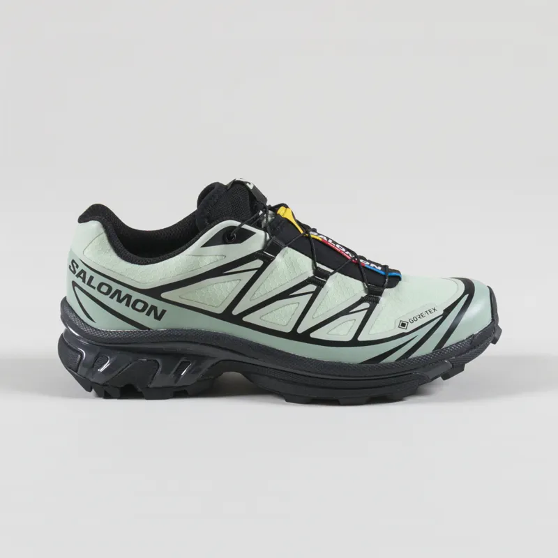 Salomon XT-6 GORE-TEX Shoes Sea Foam Green Milieu-2