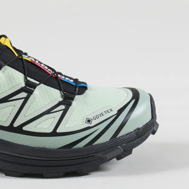 Salomon XT-6 GORE-TEX Shoes Sea Foam Green Milieu-5