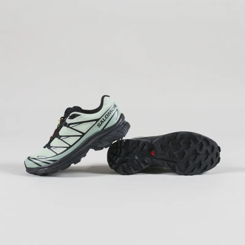 Salomon XT-6 GORE-TEX Shoes Sea Foam Green Milieu-3