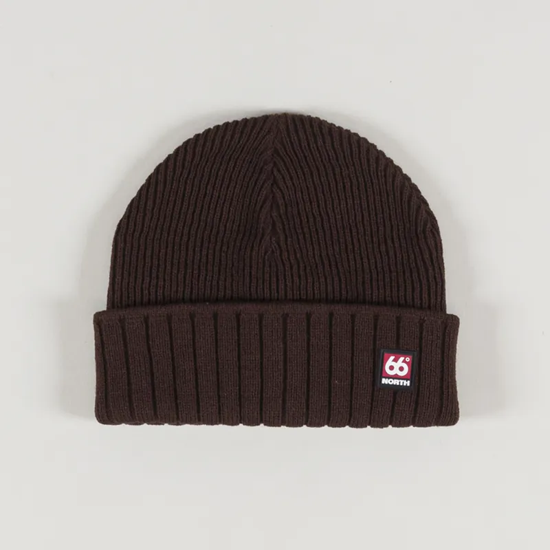 66 North Mens Tangi Infinium GORE TEX Beanie Pine Oak Brown