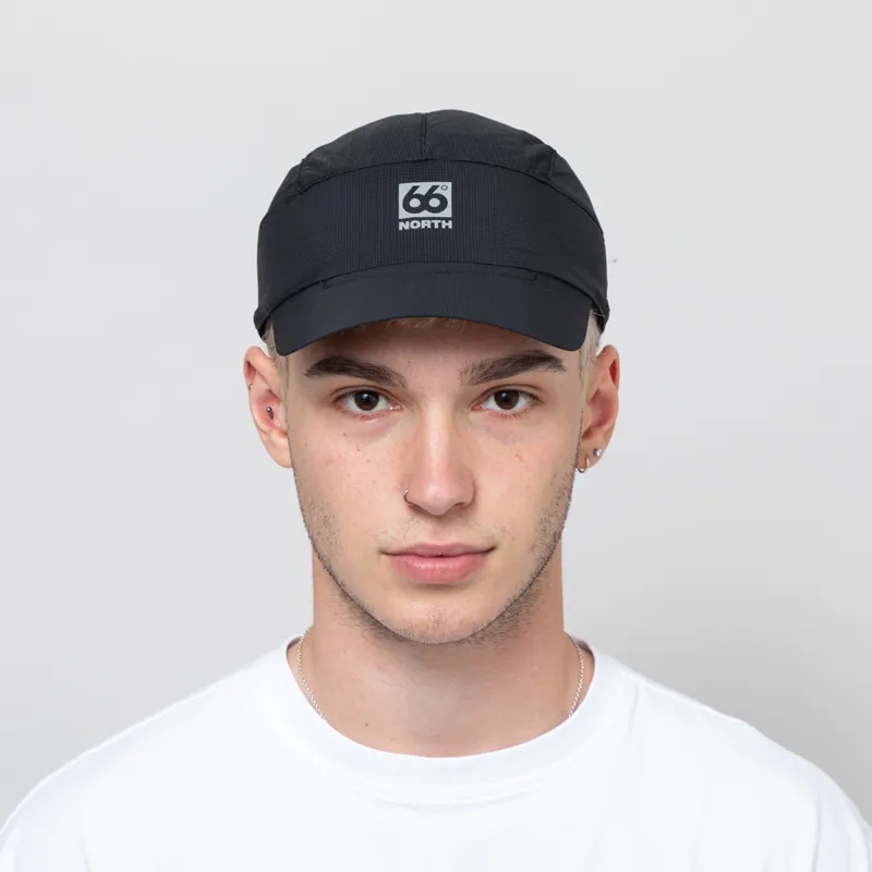 66 North Helgafell Cap Black-1