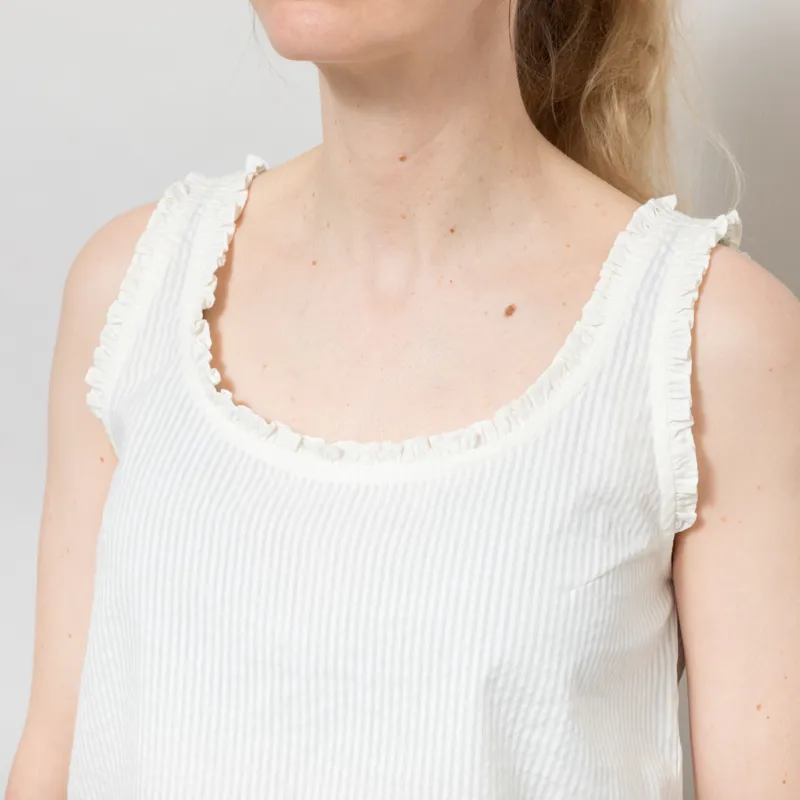 Daydress Womens Larkin Top Ivory White-3