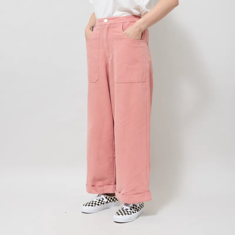 L.F. Markey Womens Lars Trouser Canvas Blush-1