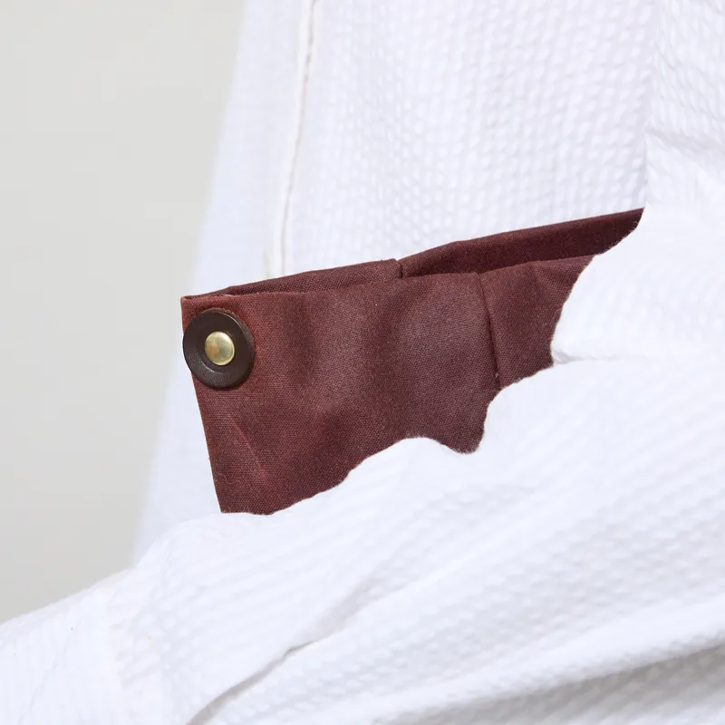 Kate Sheridan Womens Midi Waxed Tote Bag Chestnut-5