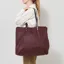 Kate Sheridan Womens Giga Tote Bag Chestnut