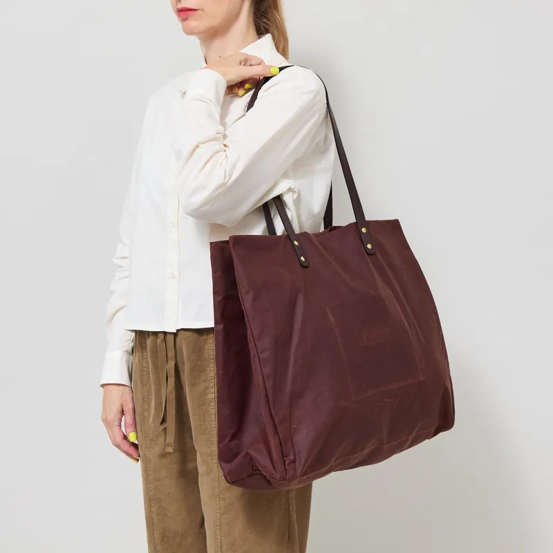Kate Sheridan Womens Giga Tote Bag Chestnut-2