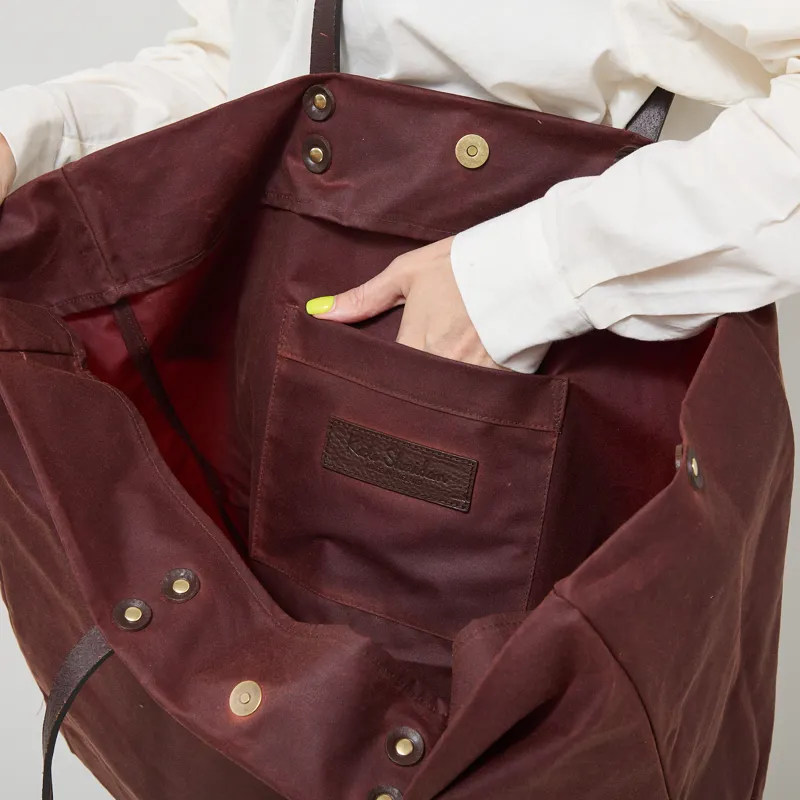 Kate Sheridan Womens Giga Tote Bag Chestnut-6