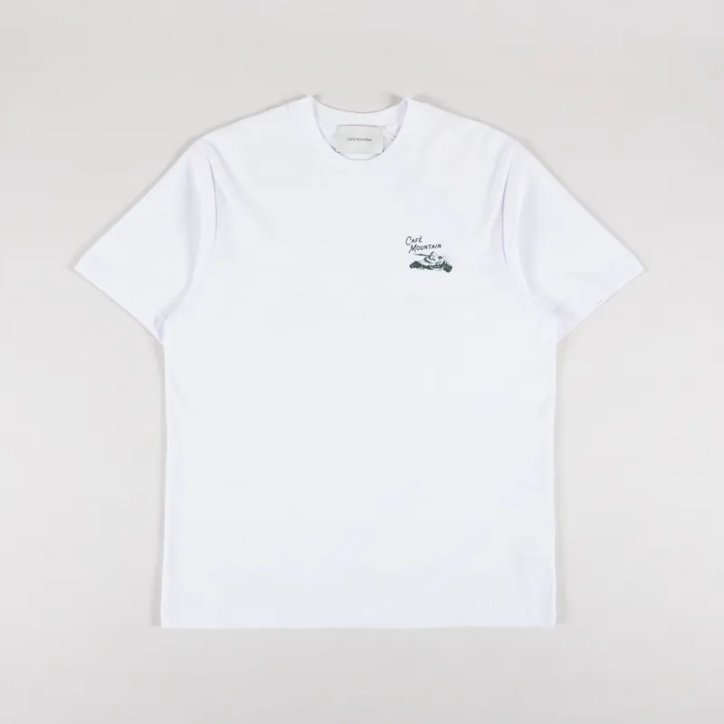 Cafe Mountain Legacy T Shirt Natural-1