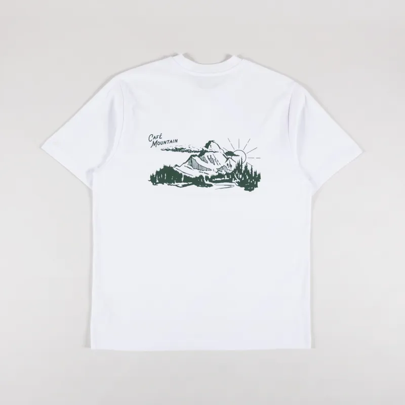 Cafe Mountain Legacy T Shirt Natural