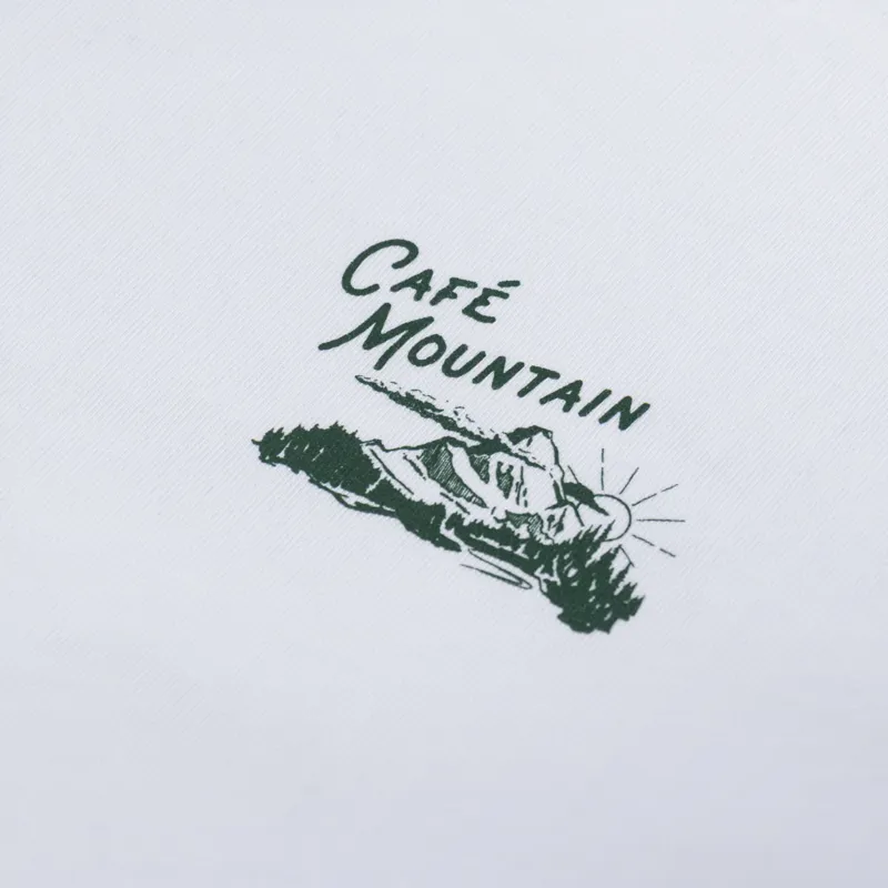 Cafe Mountain Legacy T Shirt Natural-5