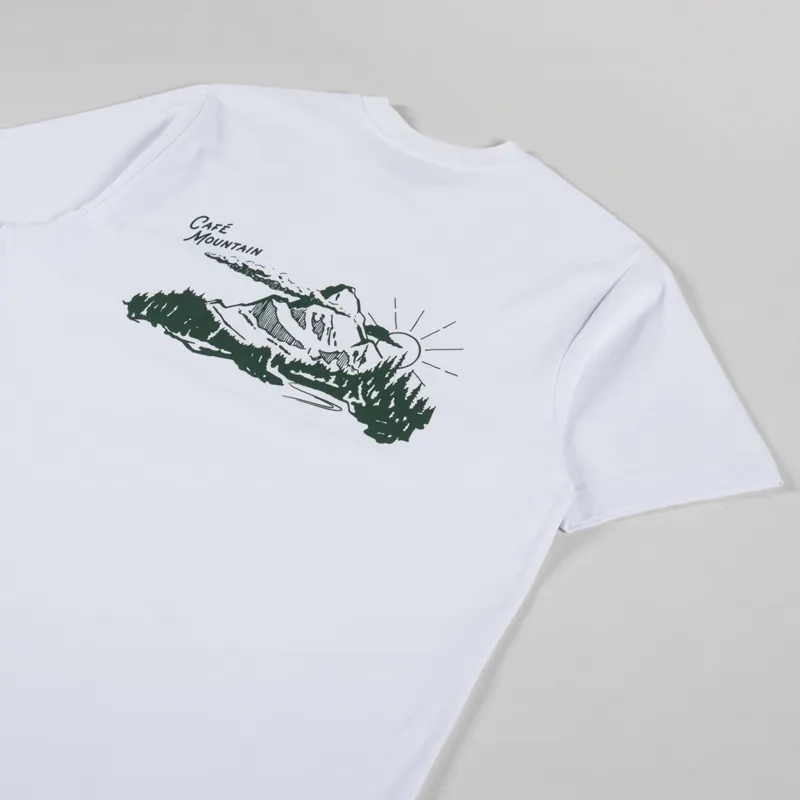 Cafe Mountain Legacy T Shirt Natural-2