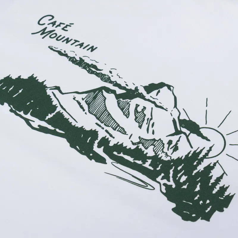 Cafe Mountain Legacy T Shirt Natural-4