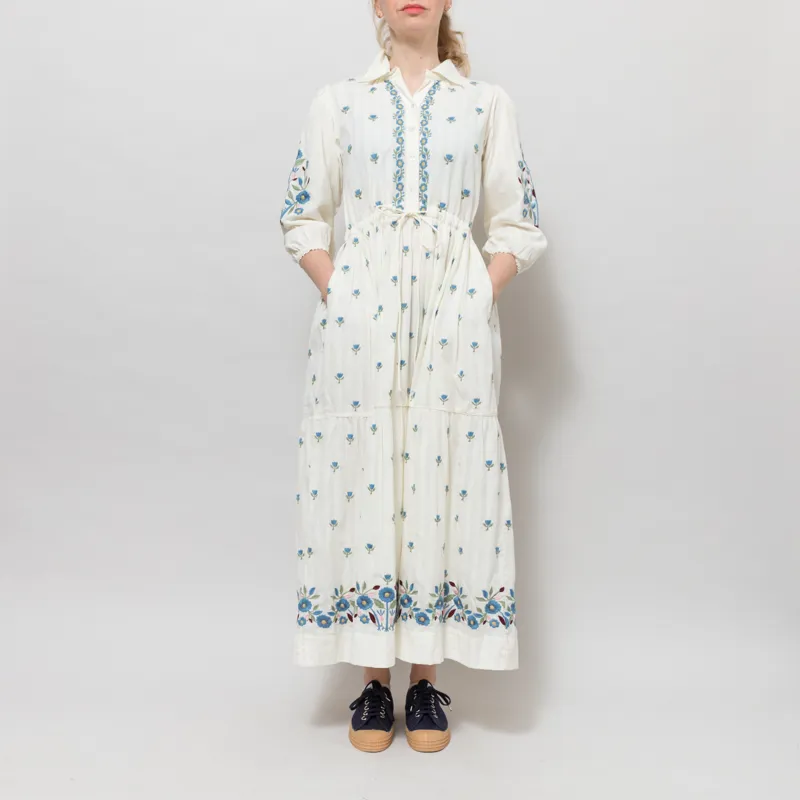 Daydress Womens Lina Dress Aegean Embroidery-1
