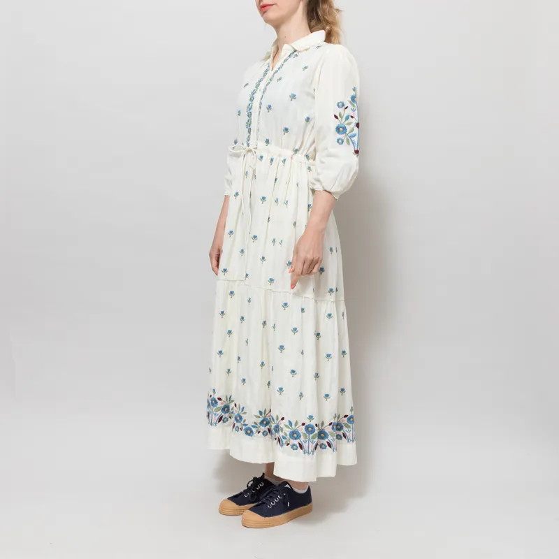 Daydress Womens Lina Dress Aegean Embroidery-2