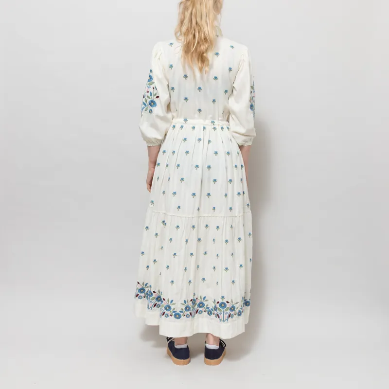 Daydress Womens Lina Dress Aegean Embroidery-4