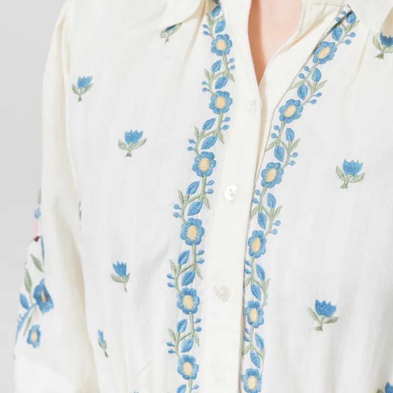 Daydress Womens Lina Dress Aegean Embroidery-6