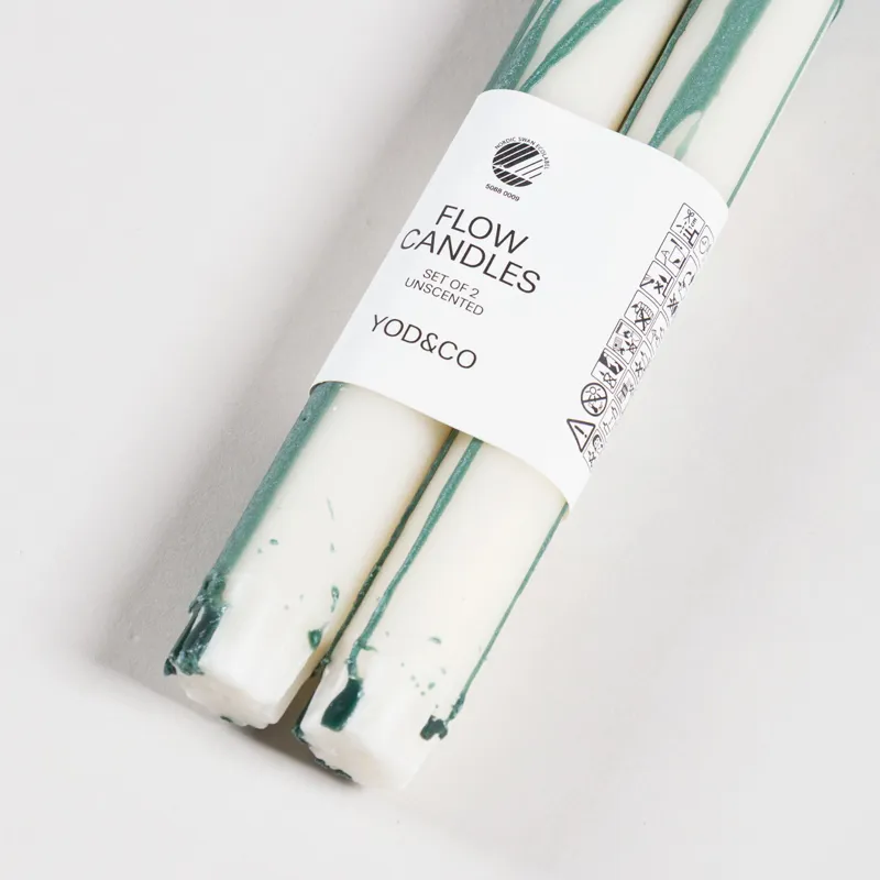 Yod and Co Flow Candles Green-2