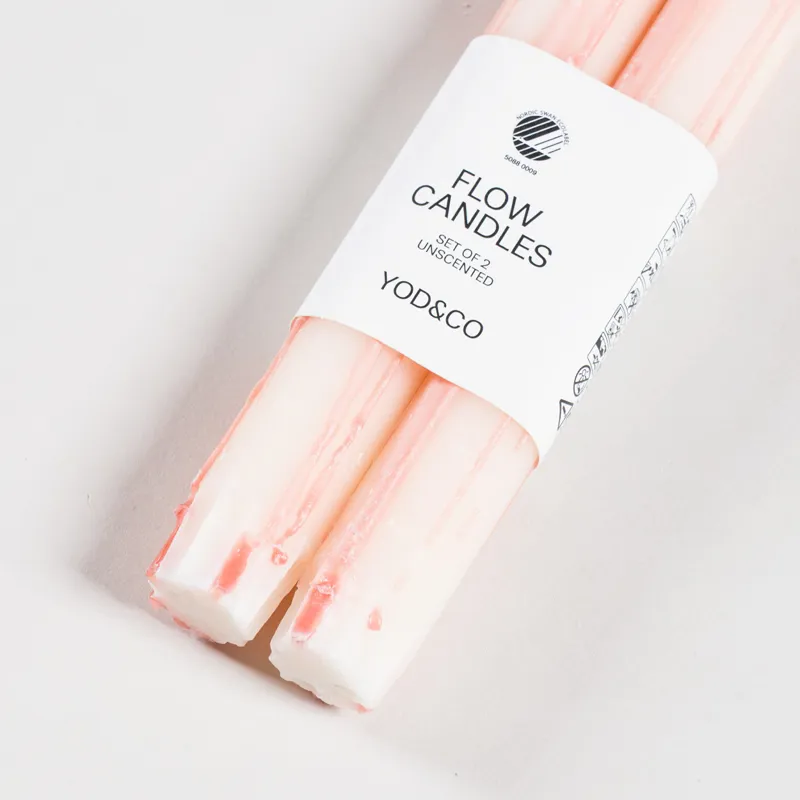 Yod and Co Flow Candles Peach-2