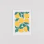 Evermade Lemons Art Print by Liv Lee A4