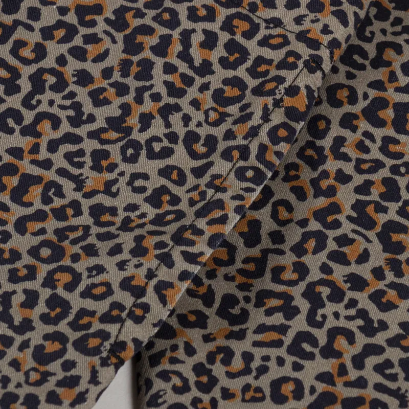 SCRT Leopard Print Overshirt Brown-7