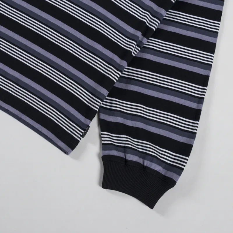 Temp Surf Co. Temp Stripe T Shirt Purple Black-6