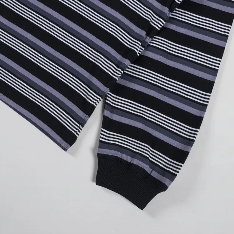 Temp Surf Co. Temp Stripe T Shirt Purple Black-7